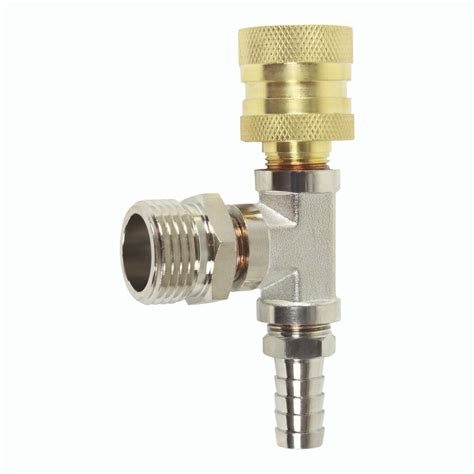 Water Wasting Tee - Protect Faucet Backflow - Dishmachine Tubing & Parts