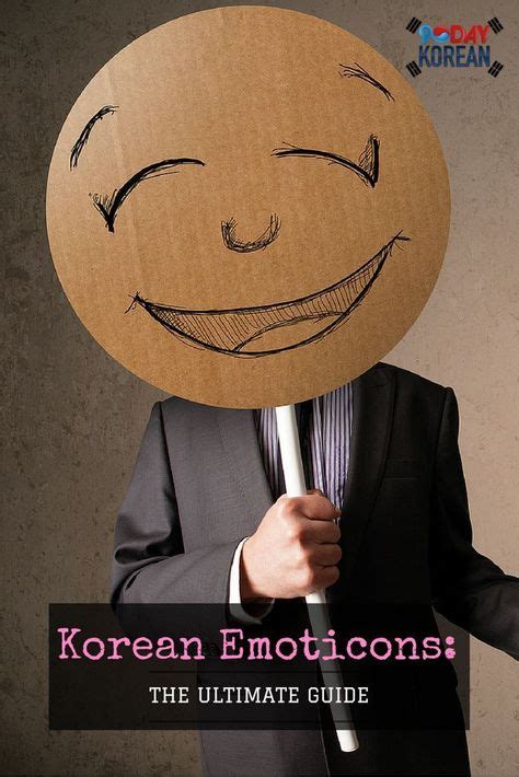 Korean Emoticons: The Ultimate Guide | Korean emoticons, Learn korean ...