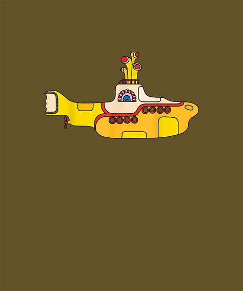 The Beatles Yellow Submarine Art T-shirt Drawing by Thao Ngo | Pixels