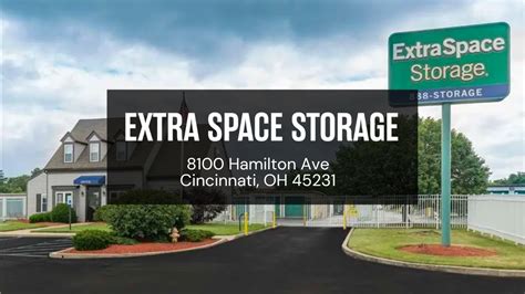 Storage Units in Cincinnati, OH on Hamilton Ave | Extra Space Storage - YouTube