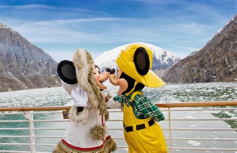 Mickey and Minnie on the Disney Alaskan cruise | Disney wonder cruise ...