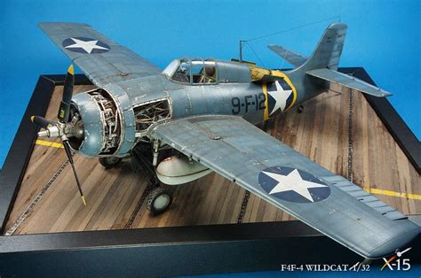 Grumman F4F-4 Wildcat | Aircraft modeling, Wild cats, Model planes