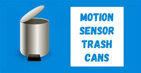 6 Best Motion Sensor Trash Can Lid Replacement - Amend Home