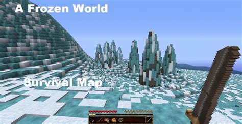 A Frozen World: Adventure/Survival map Minecraft Map