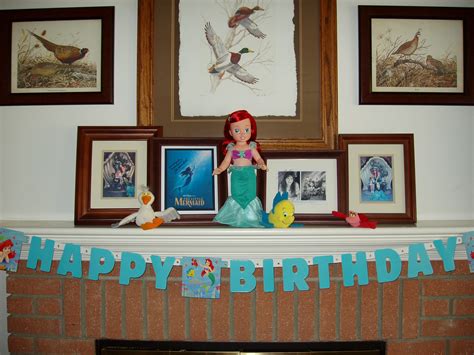 Ariel party theme | The Enchanted Manor