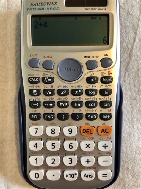 Casio fx-115ES PLUS Advanced Scientific Engineering 2 Line Calculator | eBay