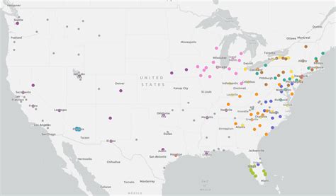 Minor League Baseball Map 2024 - Lind Shelia