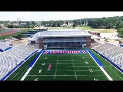 Louisiana Tech Football Stadium End Zone Construction II 2015 - YouTube