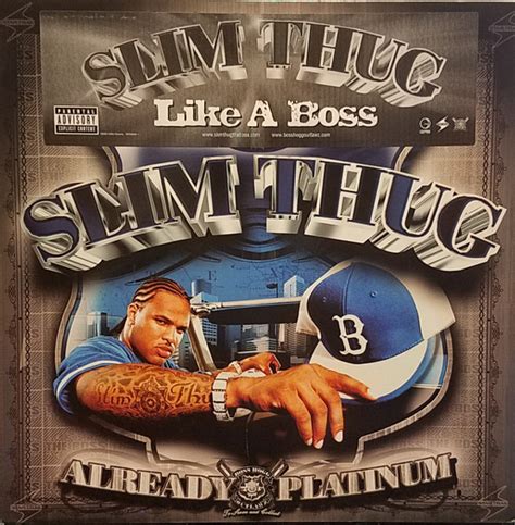 Slim Thug - Like A Boss | Releases | Discogs