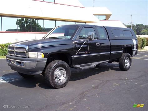 1995 Black Dodge Ram 2500 SLT Extended Cab 4x4 #16843592 Photo #32 ...