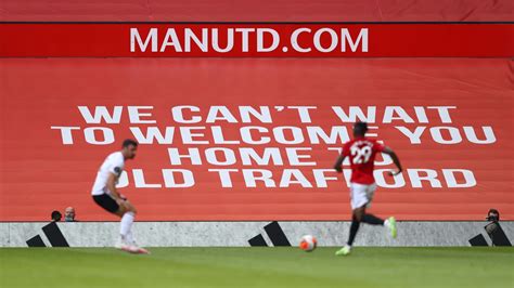 Manchester United say Old Trafford ready to safely hold 23,500 fans when stadiums reopen ...