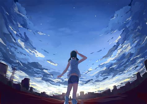 Download Hina Amano Anime Weathering With You HD Wallpaper by しのすと