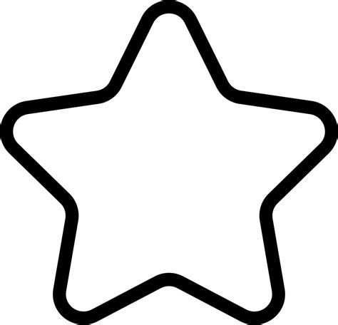 Star Outline | Free download on ClipArtMag