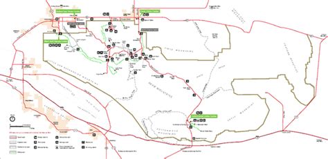 Joshua Tree National Park Official Park Map - Joshua Tree National Park • mappery