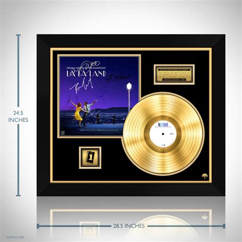 La La Land - Original Motion Picture Soundtrack Gold LP Limited Signat ...