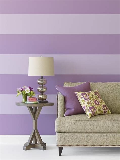 With love and light | Striped walls, Purple accent walls, Purple striped walls