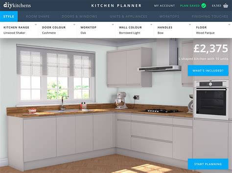 Online Kitchen Planner | Free Design Software | DIY Kitchens | Kitchen design software, Kitchen ...