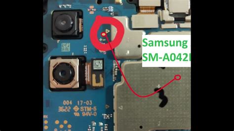 Samsung A042f Test Point FRP Bypass - YouTube