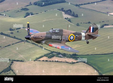 Hawker Hurricane - classic battle of Britain fighter Stock Photo - Alamy