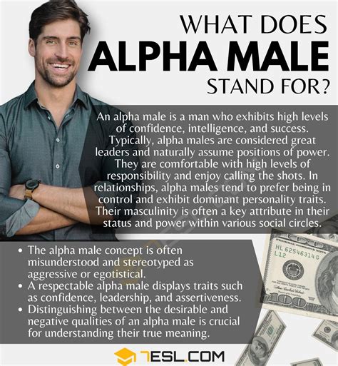 Alpha Male Meaning: What Does "Alpha Male" Mean? • 7ESL