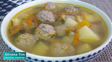 Hoy preparé una Sopa de Albondigas con Verduras en 30 minutos 🍲 Receta Fácil. - YouTube