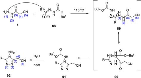 Synthesis of 1,2,4-triazole derivatives 92 | Download Scientific Diagram