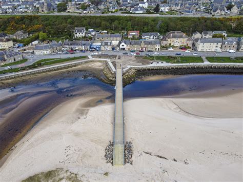 Lossiemouth’s new bridge ends three-year wait to access east beach ...