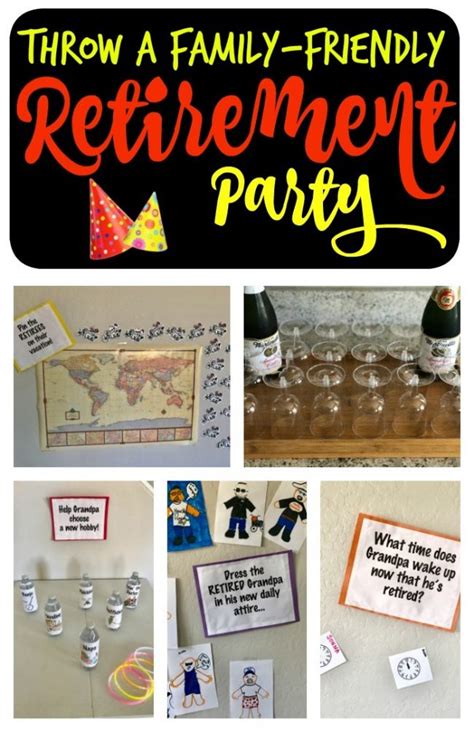 Family-Friendly Retirement Party Games & Ideas - A Mom's Take