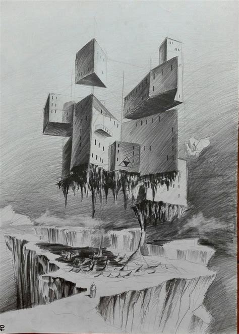 Wizard's castle by z-innej-strony | Drawing course, Castle, Painting