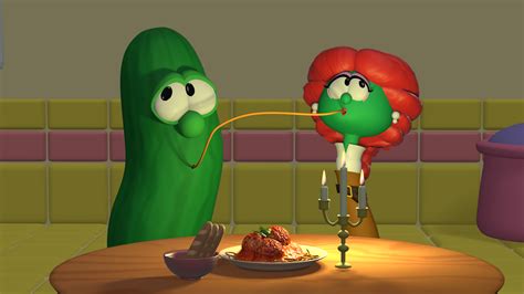 Larry and Petunia with a Romantic Dinner by liamandnico on DeviantArt