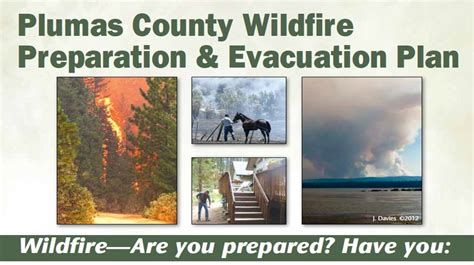 Wildfire Evacuation - Plumas County Fire Safe Council