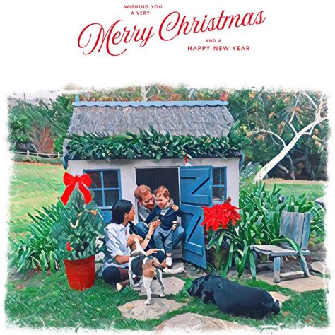 Harry, Meghan, and Archie’s Holiday Card is VERY Cute! | Go Fug Yourself