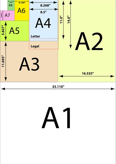 Printable Paper Size