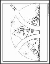 Space Mountain Coloring Pages sketch template