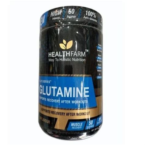 Healthfarm L Glutamine Powder, Packaging Type: Jar at best price in ...