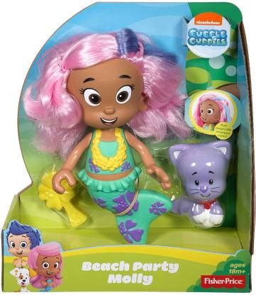 FISHER-PRICE Nickelodeon Bubble Guppies Beach Party Molly - Nickelodeon Bubble Guppies Beach ...