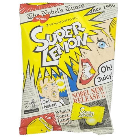 Nobel Japan Lemon Super Sour Hard Candy, 3.1 oz – Auntie K Candy