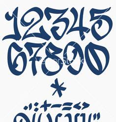 「数字」のアイデア 7 件 | 数字, グラフィティ, グラフィティフォント
