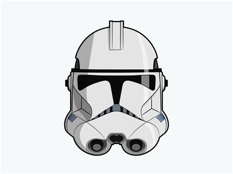 Clonetrooper Helmet by Louis Davis on Dribbble