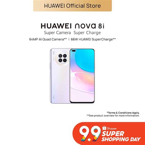 HUAWEI nova 8i Smartphone | 64MP AI Quad Camera | Shopee Malaysia