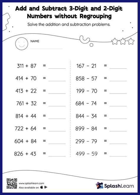 Subtraction 3rd Grade Math Worksheets - 3rd Grade Math Worksheets