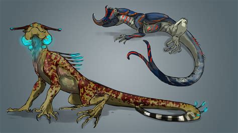 ArtStation - creatures concepts , silana cadou | Creature concept, Monster concept art, Weird ...