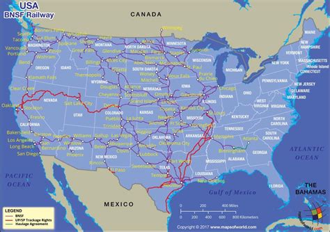 Burlington Northern Railroad Map - Living Room Design 2020