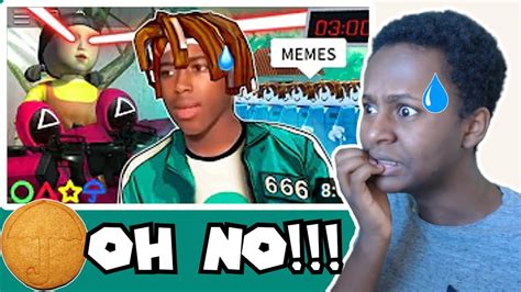 (Buur) ROBLOX Squid Game Funny Moments MEMES - REACTION - YouTube