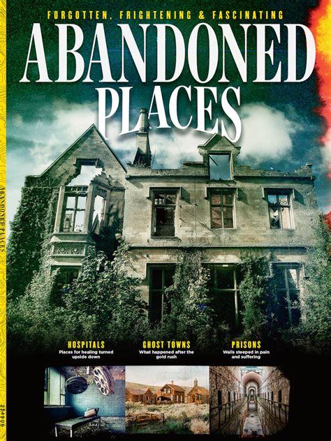 Abandoned Places - Forgotten, Frightening & Fascinating: 22 Places, Gh – Magazine Shop US