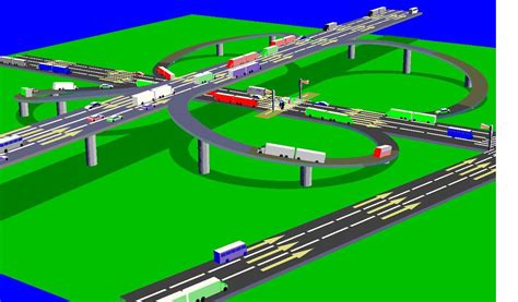 Road traffic simulator