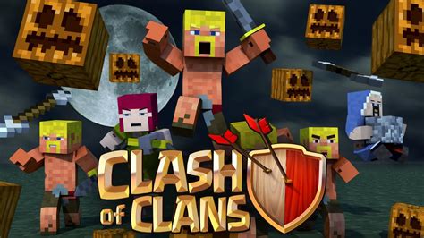 Minecraft | Clash of Clans Nations - Ep 6! "Clash of Clans Halloween" - YouTube