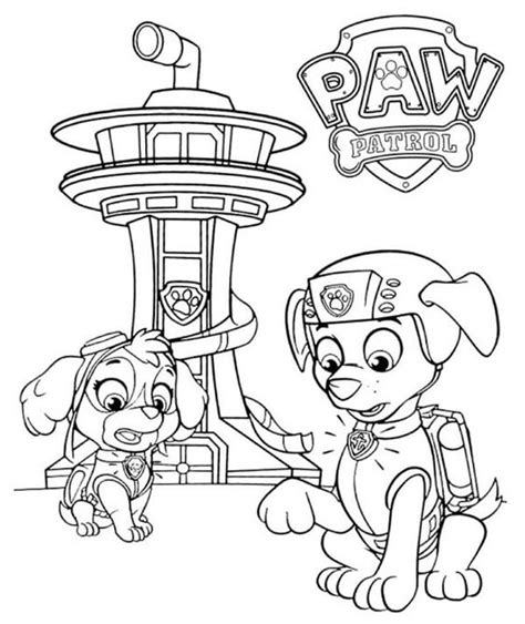 PAW Patrol Coloring Pages: Add Colors to Your 20 Favorite Sheets