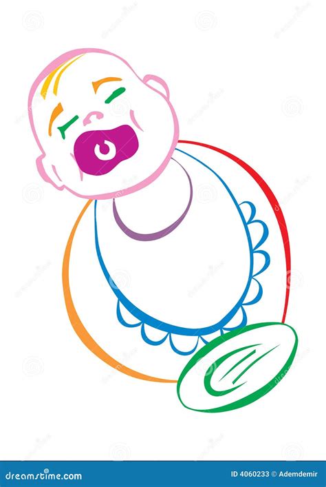 Crying Baby Elephant Cartoon Vector | CartoonDealer.com #51610737