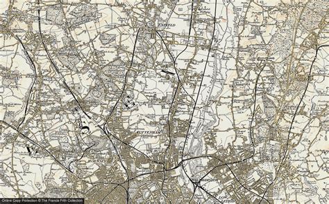 Old Maps of Edmonton, Greater London - Francis Frith